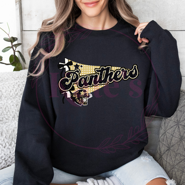 Panthers Pennant School Spirit Shirt